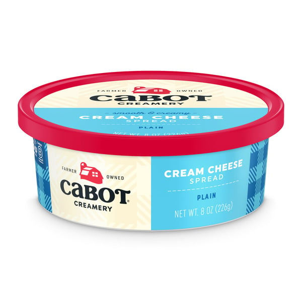 Other Creams & Cheeses Cabot Plain Cream Cheese hero