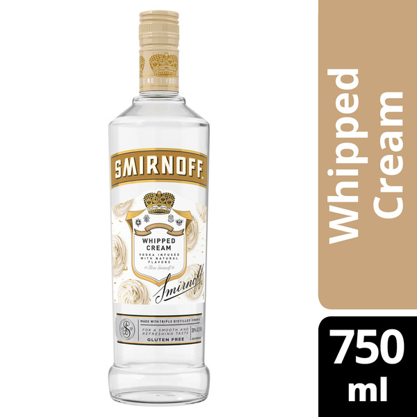 Spirits Smirnoff Whipped Cream (Vodka Infused with Natural Flavors) hero