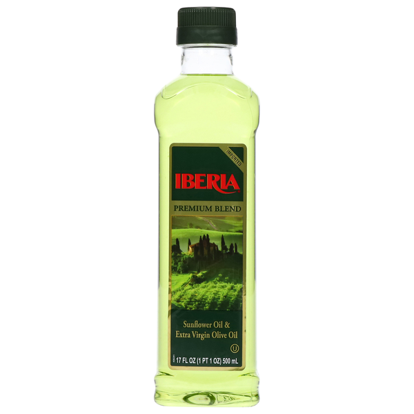 Salad Dressing, Oils & Vinegars Iberia Blend, Premium, Sunflower Oil & Extra Virgin Olive Oil hero