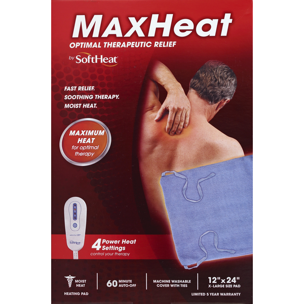 Muscles, Joints & Pain Relief SoftHeat Heating Pad, Maximum Heat, X-Large Size hero