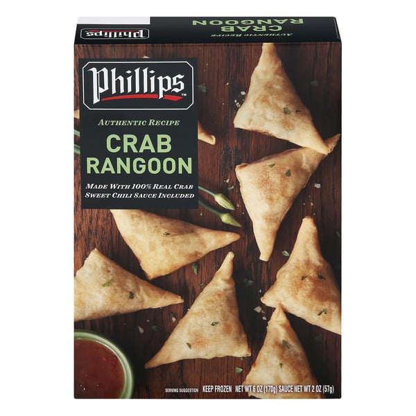 Seafood Counter Phillips Crab Rangoon hero