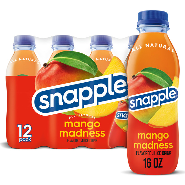 Snapple Mango Madness Juice Drink hero