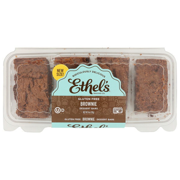 Ethel's Baking Co. Ethel's Brownie 4Ct Tray hero