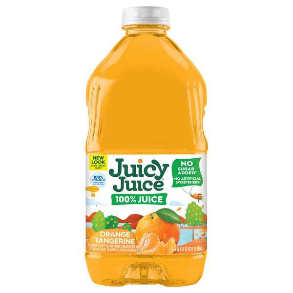 Juice & Nectars Juicy Juice Orange Tangerine hero