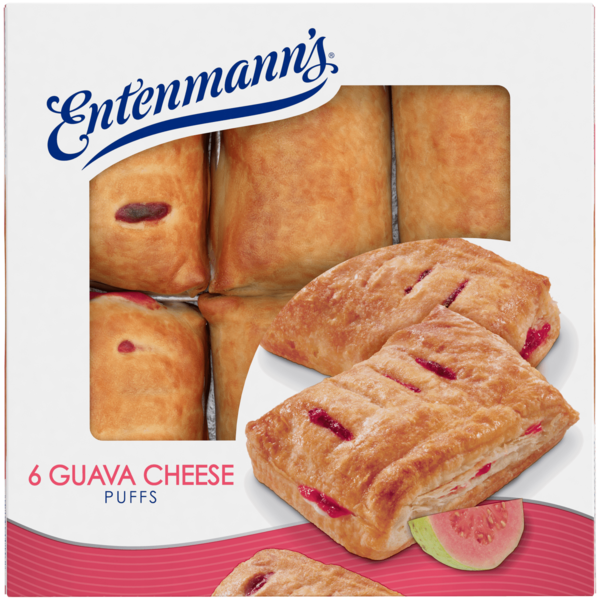 Desserts Entenmann's 6  count, Guava Cheese Danish- Full Sized Pastries hero