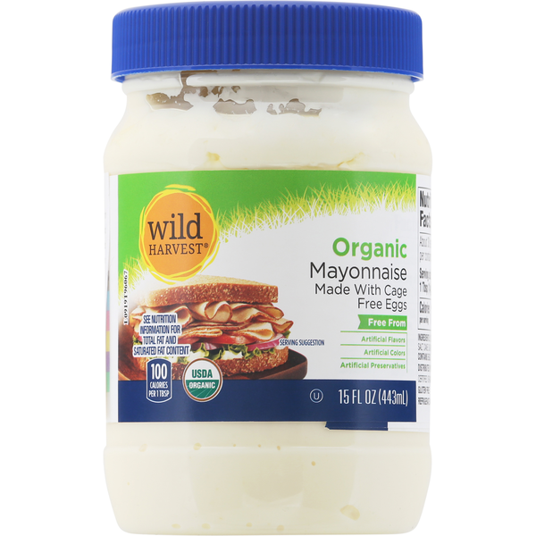 Wild Harvest Mayonnaise, Organic hero