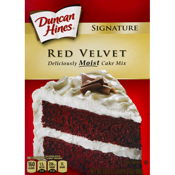 Doughs, Gelatins & Bake Mixes Duncan Hines Signature Red Velvet hero