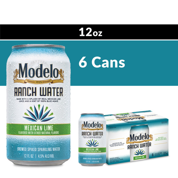 Modelo Ranch Water Spiked Sparkling Water Cans hero