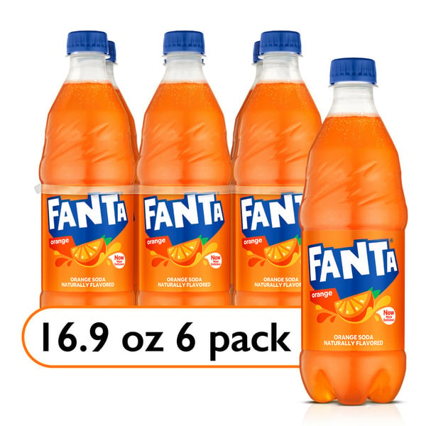 Soda Fanta Orange Soda Fruit Flavored Soft Drink hero