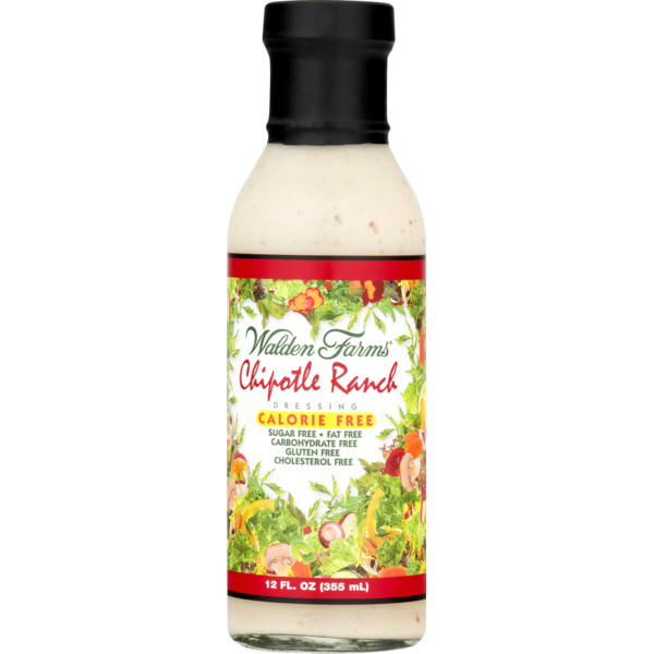 Salad Dressing & Toppings Walden Farms Calorie Free Dressing Chipotle Ranch hero