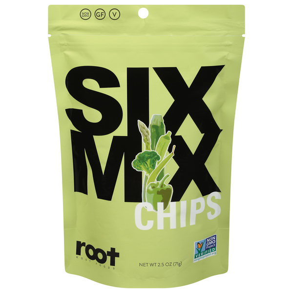 Candy & Chocolate Root Foods Chips, Six Mix hero