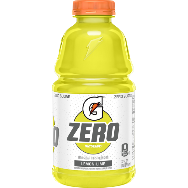 Water, Seltzer & Sparkling Water Gatorade Thirst Quencher, Zero Sugar, Lemon-Lime hero