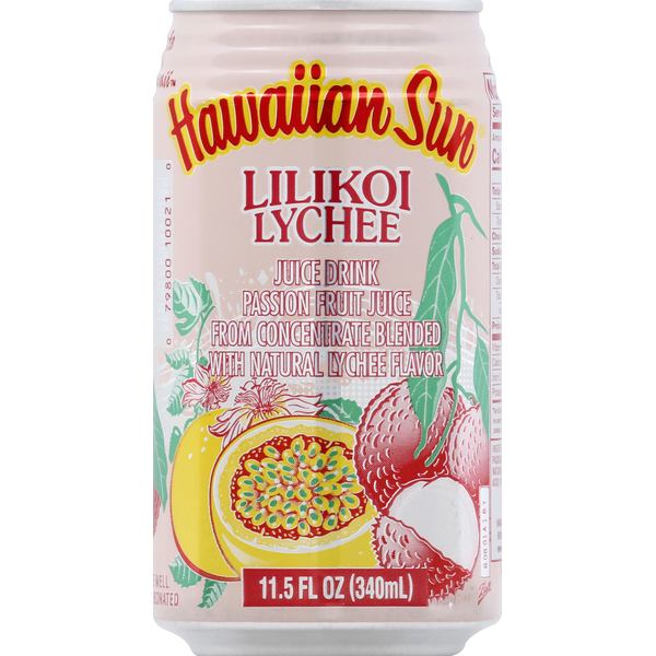 Juice & Nectars Hawaiian Sun Juice Drink, Lilikoi Lychee hero