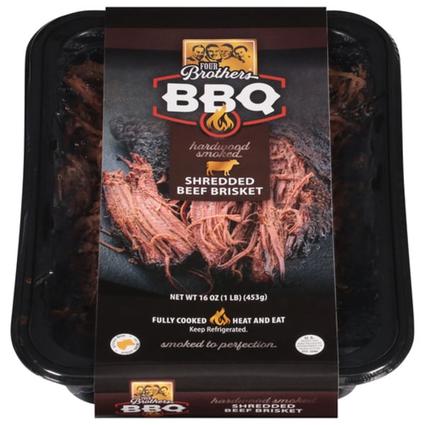 Four Brothers Beef Brisket, Shredded hero