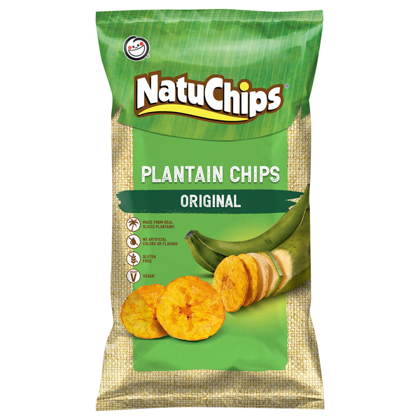 Frito-Lay NATUCHIPS Plantain Chips, Original hero