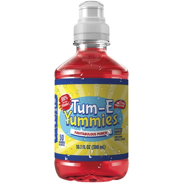 Juice & Nectars Tum-e Yummies Fruit Punch Party, Naturally Fruit Flavored Water Drink hero