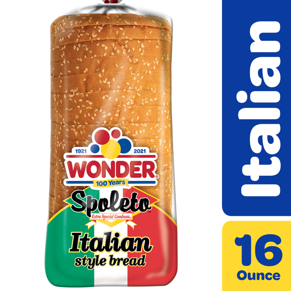 Bread Wonder Bread Spoleto Italian Style Bread hero