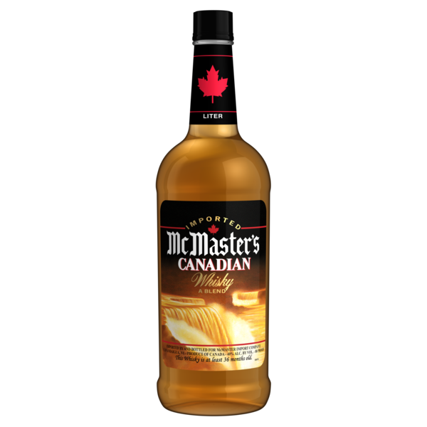 Spirits McMasters Canadian Whisky hero