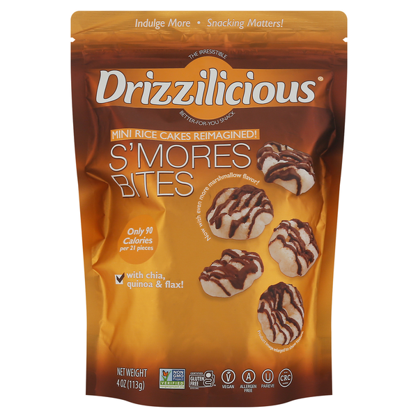 Popcorn & Jerky Drizzilicious Bites, S'mores hero