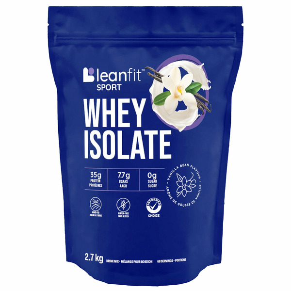 Costco Leanfit Vanilla Sport Whey Protein Isolate Same-Day Delivery ...