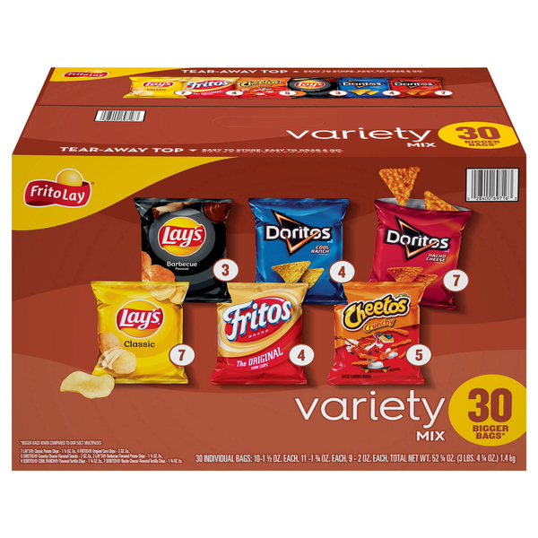 Chips & Pretzels Frito Lay Snack Mix, Variety Mix hero