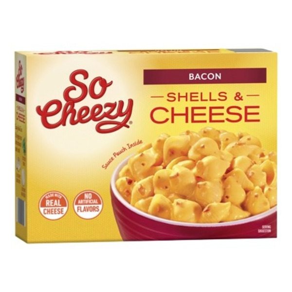 Prepared Meals Bacon & Cheddar Shells hero