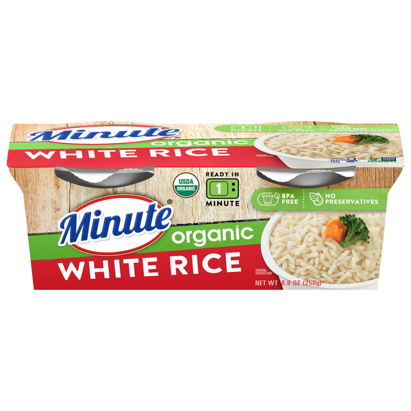 Grains, Rice & Dried Goods Minute Rice White Rice, Organic hero