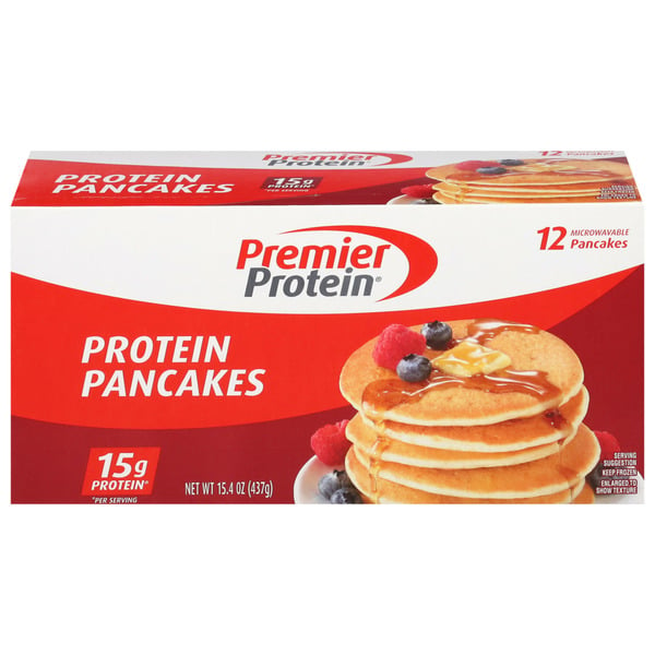 Premier Protein Frozen Protein Pancakes, 12 hero