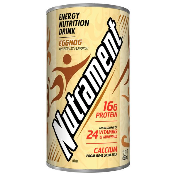 Energy & Sports Drinks Nutrament Egg Nog Nutrition Drink hero