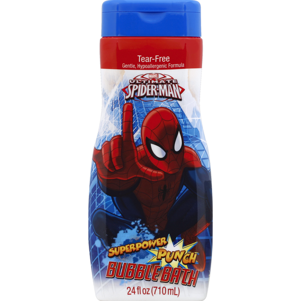 Body Lotions & Soap Marvel Bubble Bath, Ultimate Spider-Man, Superpower Punch hero