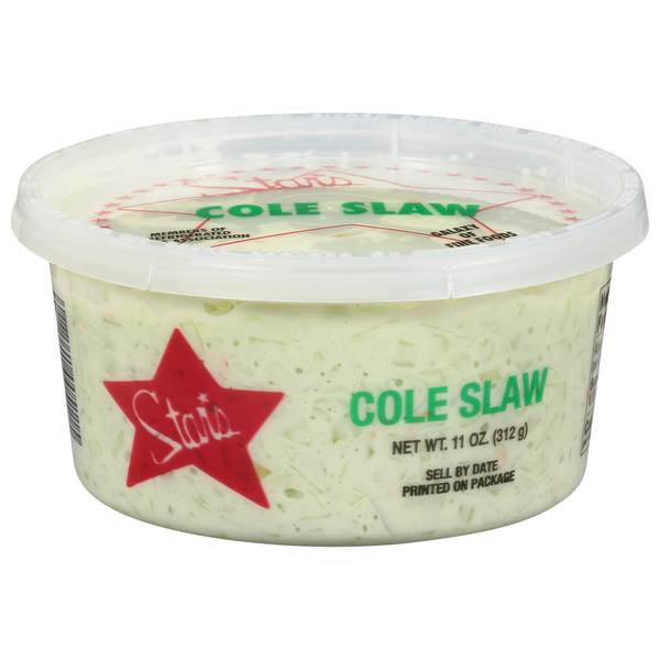 Deli Salads Stars Cole Slaw hero