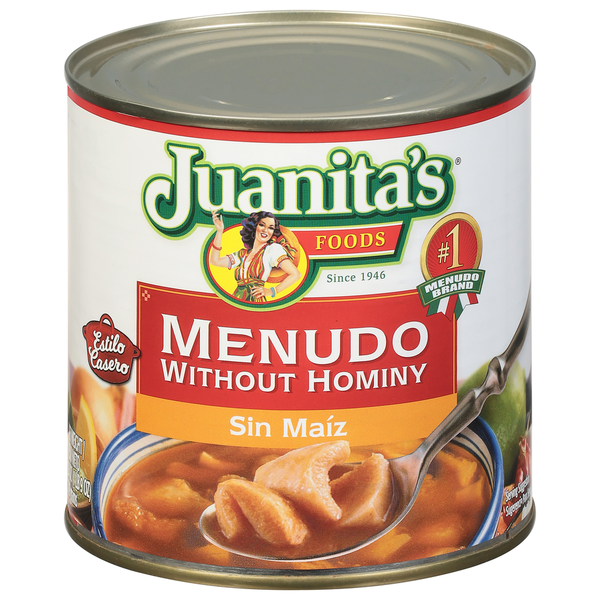 Latino Foods Juanita's Foods Menudo, Without Hominy hero