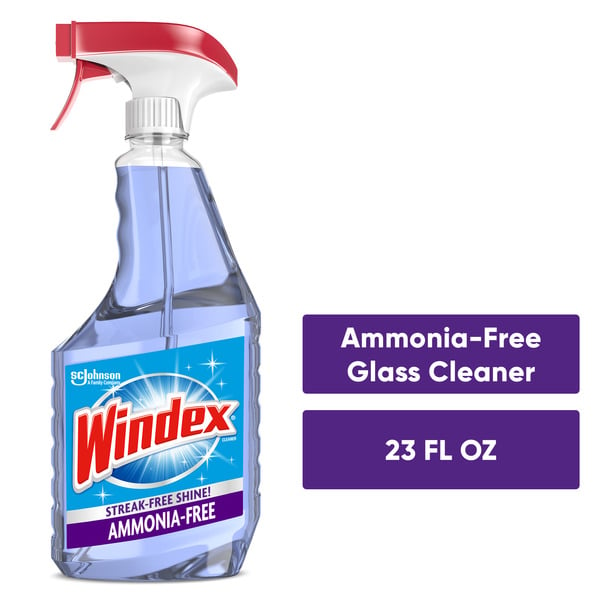 Gelson's Windex Ammonia-Free Glass Cleaner Spray Bottle, Crystal Rain ...