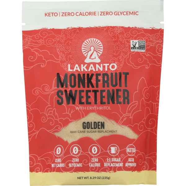 Baking Supplies & Decor Lakanto Monkfruit Sweetener with Erythritol, Golden hero