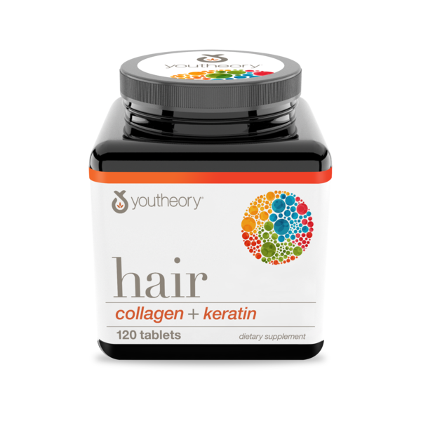 Beauty youtheory Hair Collagen + Keratin hero