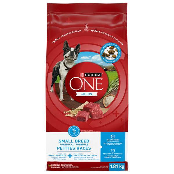 Dog Food & Care Purina ONE +Plus Small Breed Formula Beef hero