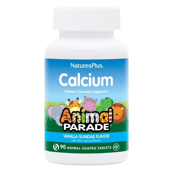 Supplement Combinations NaturesPlus Animal Parade Calcium Children Chewables hero