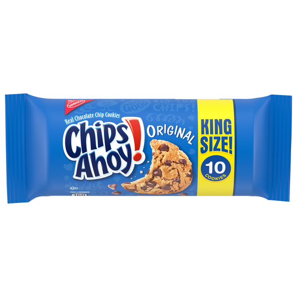 Cookies & Cakes Chips Ahoy! Cookies, Original, King Size hero