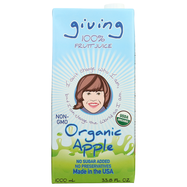 Giving Organic Juice Organic Apple Fruit Juice hero