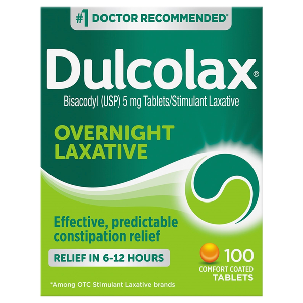 Digestion Dulcolax Laxative, Overnight, 5 mg, Comfort Coated Tablets hero