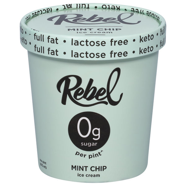 Ice Cream & Ice Rebel Ice Cream, Mint Chip hero