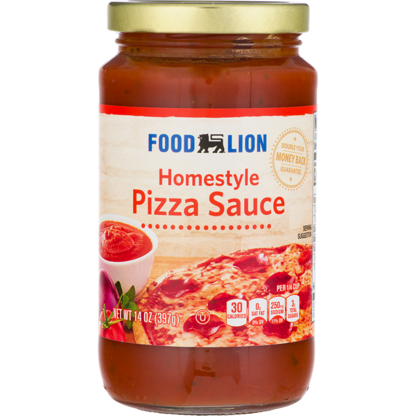 Pasta Sauce Food Lion Pizza Sauce, Homestyle hero