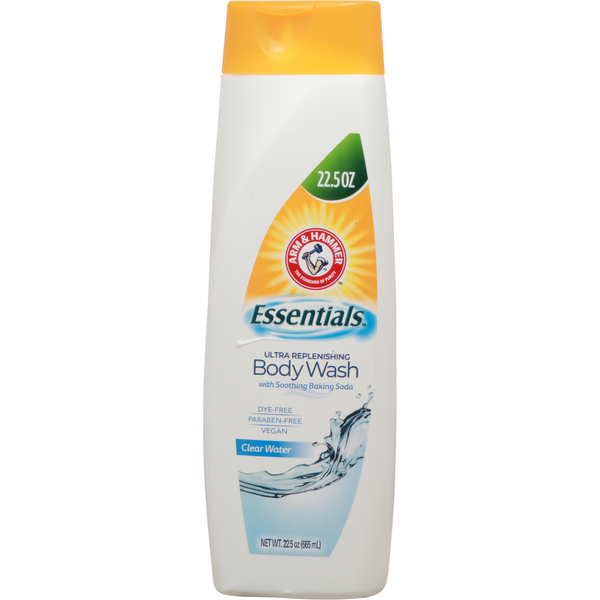 Body Lotions & Soap Arm & Hammer Body Wash, Clear Water, Ultra Replenishing hero