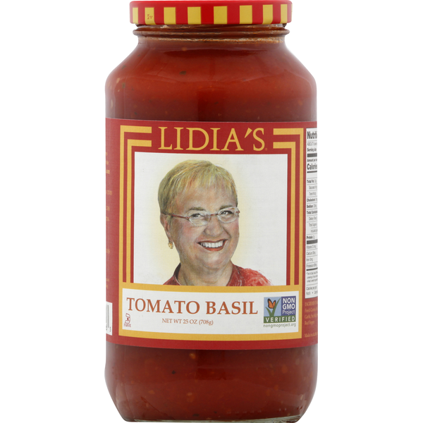 Pasta Sauce Lidia's Tomato Basil hero