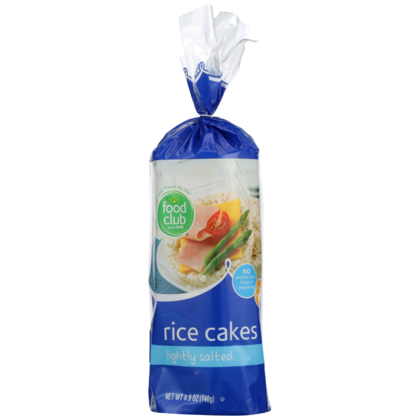 Cookies & Cakes Food Club Low Sodium Rice Cakes hero