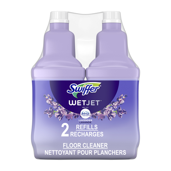 Cleaning Products Swiffer WetJet Liquid Floor Cleaner Solution Refill, Lavender Vanilla & Comfort Scent hero