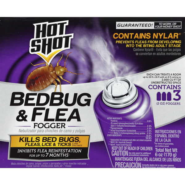 Cleaning Products Hot Shot Bedbug & Flea Fogger hero