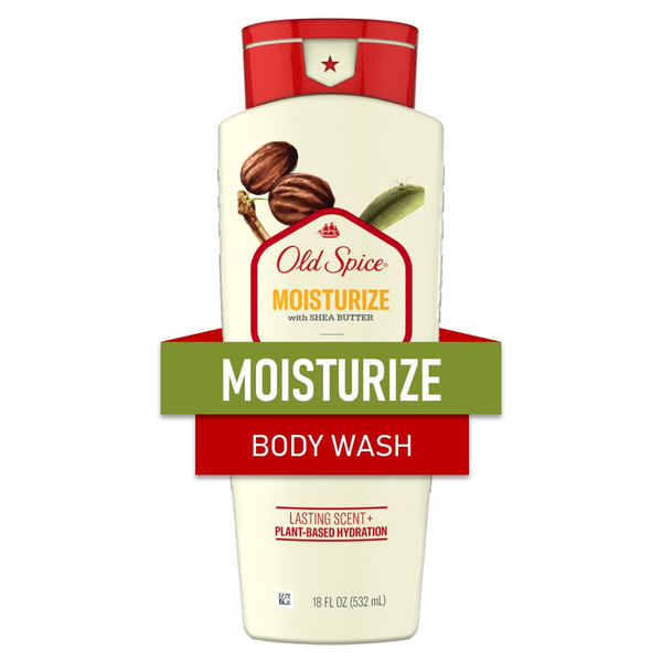 Beauty Old Spice Men's Body Wash Moisturize with Shea Butter hero