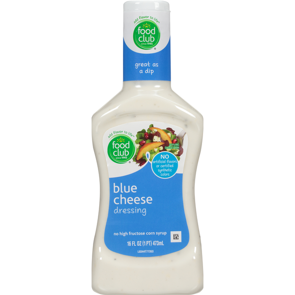 Packaged Cheese Food Club Blue Cheese Dressing hero