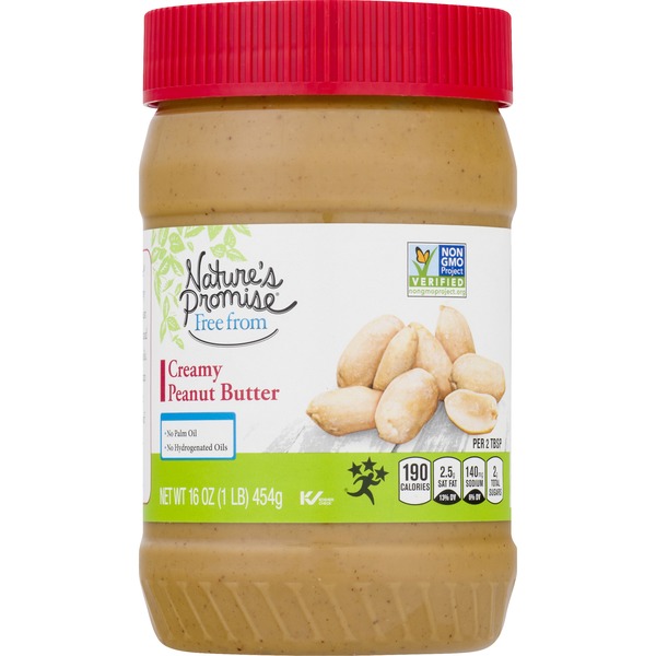 Nature’s Promise Creamy Peanut Butter hero